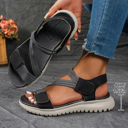 🔥2026 Summer Best Seller — Last Day Sale 50% OFF!🔥Women's Soft-Sole Orthopedic Sandals | Ultra-Comfortable Open-Toe Design